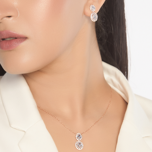 Zirconia studded Dual drop