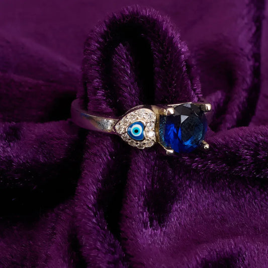 BLUE STONE EVIL EYE