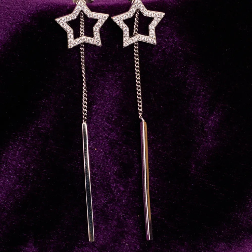 STAR DROP STUDDED