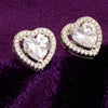 HEART SOLITAIRE STUDDED