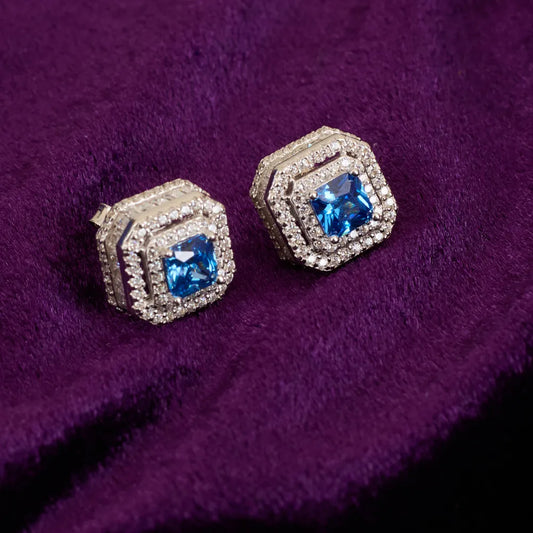 SQUARE COLOR STUDDED