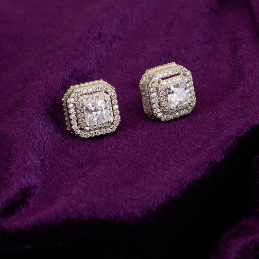 SQUARE COLOR STUDDED