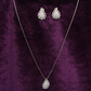 Zirconia studded Elegant drop