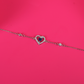 Zirconia studded Heart