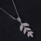 Zirconia Studded leaves