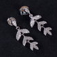 Zirconia Studded leaves