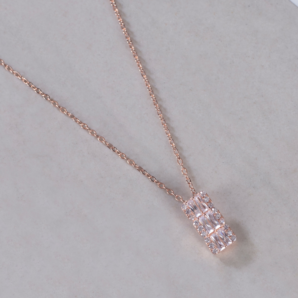 Zirconia studded Geometric drop