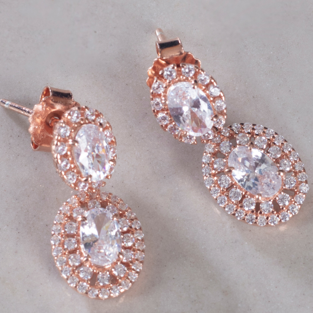 Zirconia studded Dual drop