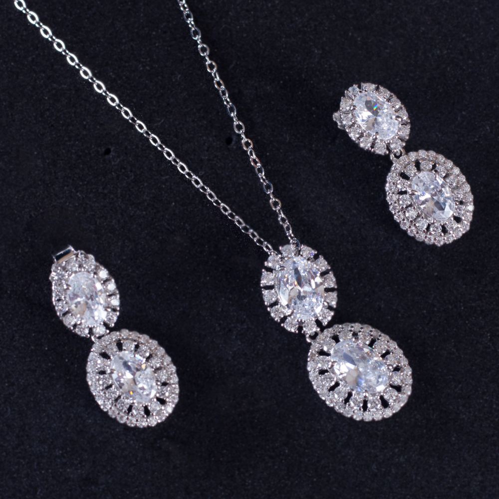 Zirconia studded Dual drop