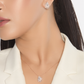 Zirconia studded Elegant drop