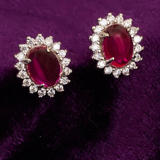 OVAL STUDDED