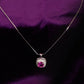 FINE SQUARE STUDDED COLOR STONE
