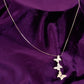 TRIO BUTTERFLY STUDDED
