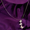 TRIO BUTTERFLY STUDDED