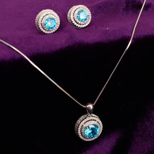 CIRCLE STUDDED COLOR STONE