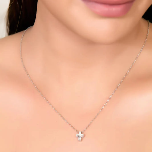 CROSS STUDDED