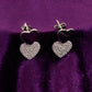 3 HEART STUDDED